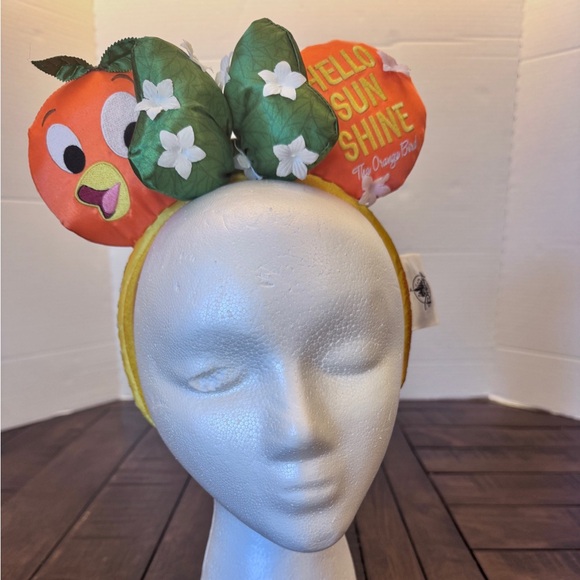Disney Parks Orange Bird Mickey Ears Headband Ears Flower and Garden 2020 - Picture 2 of 5